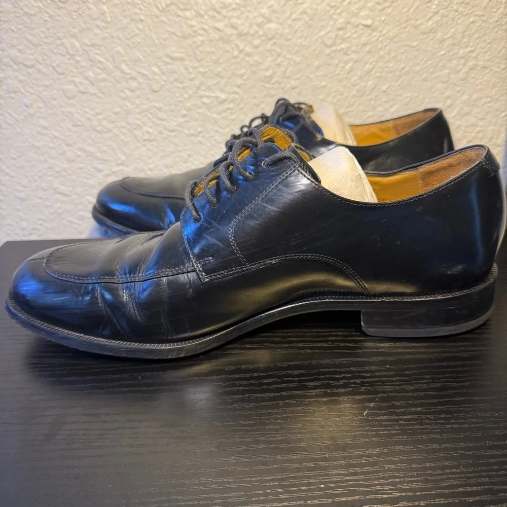 Cole Haan NikeAir Carter C07224 Black Leather Oxford Dress Shoes Air Men’s 11.5M